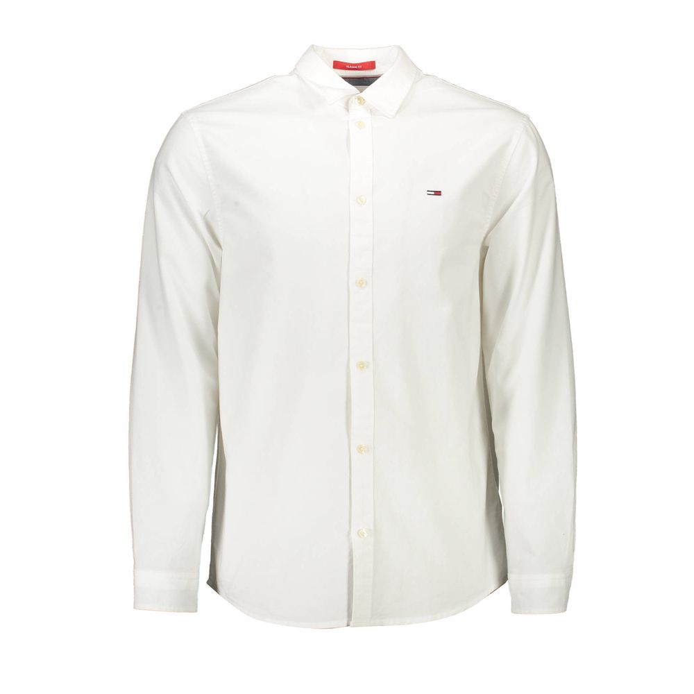 Tommy Hilfiger White Cotton Shirt LUNESCAPE