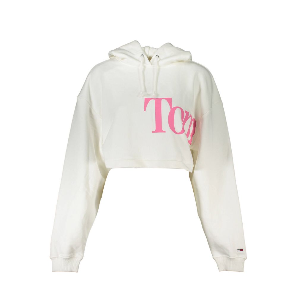 Tommy Hilfiger White Cotton Women Sweater LUNESCAPE