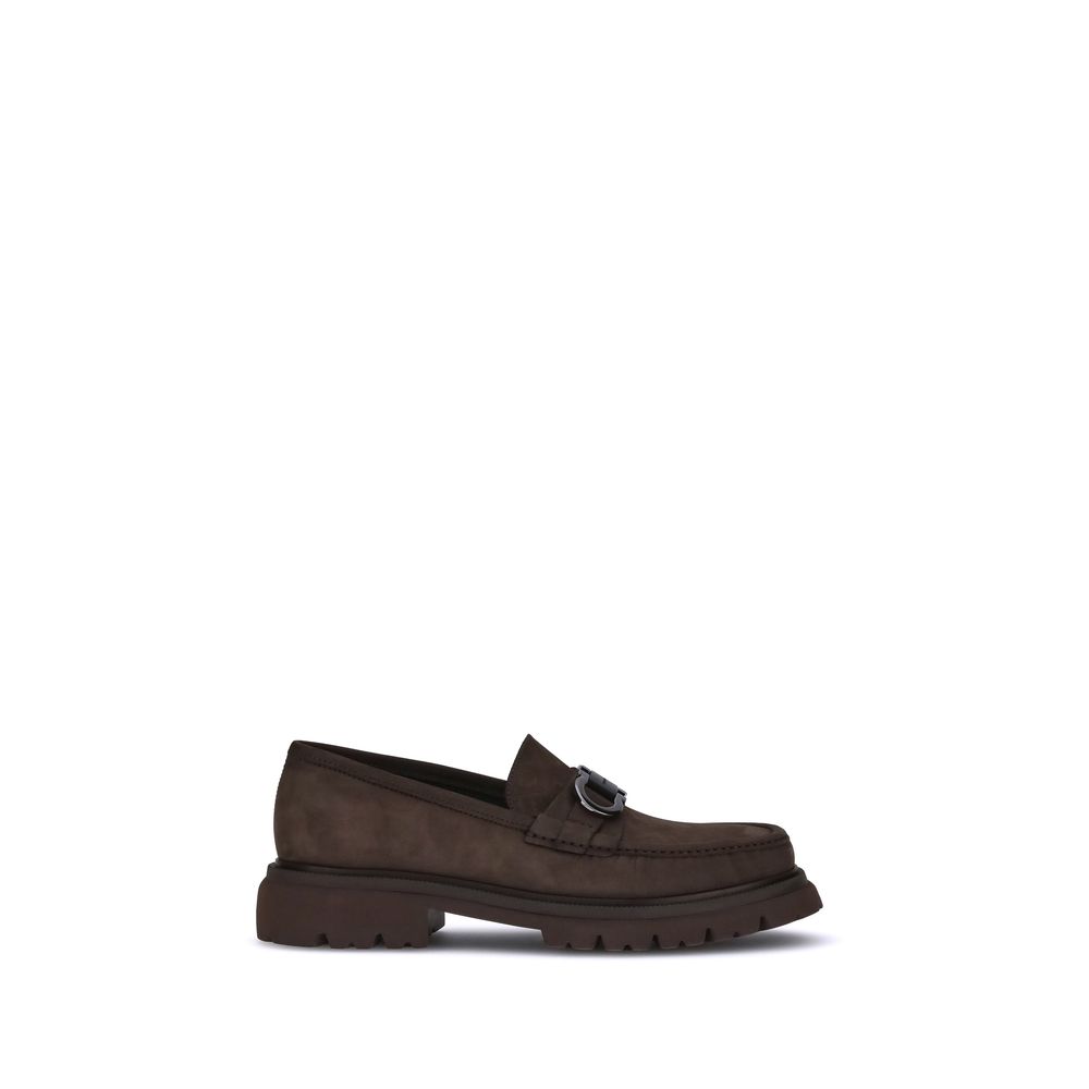 Ferragamo Gancini Loafers LUNESCAPE