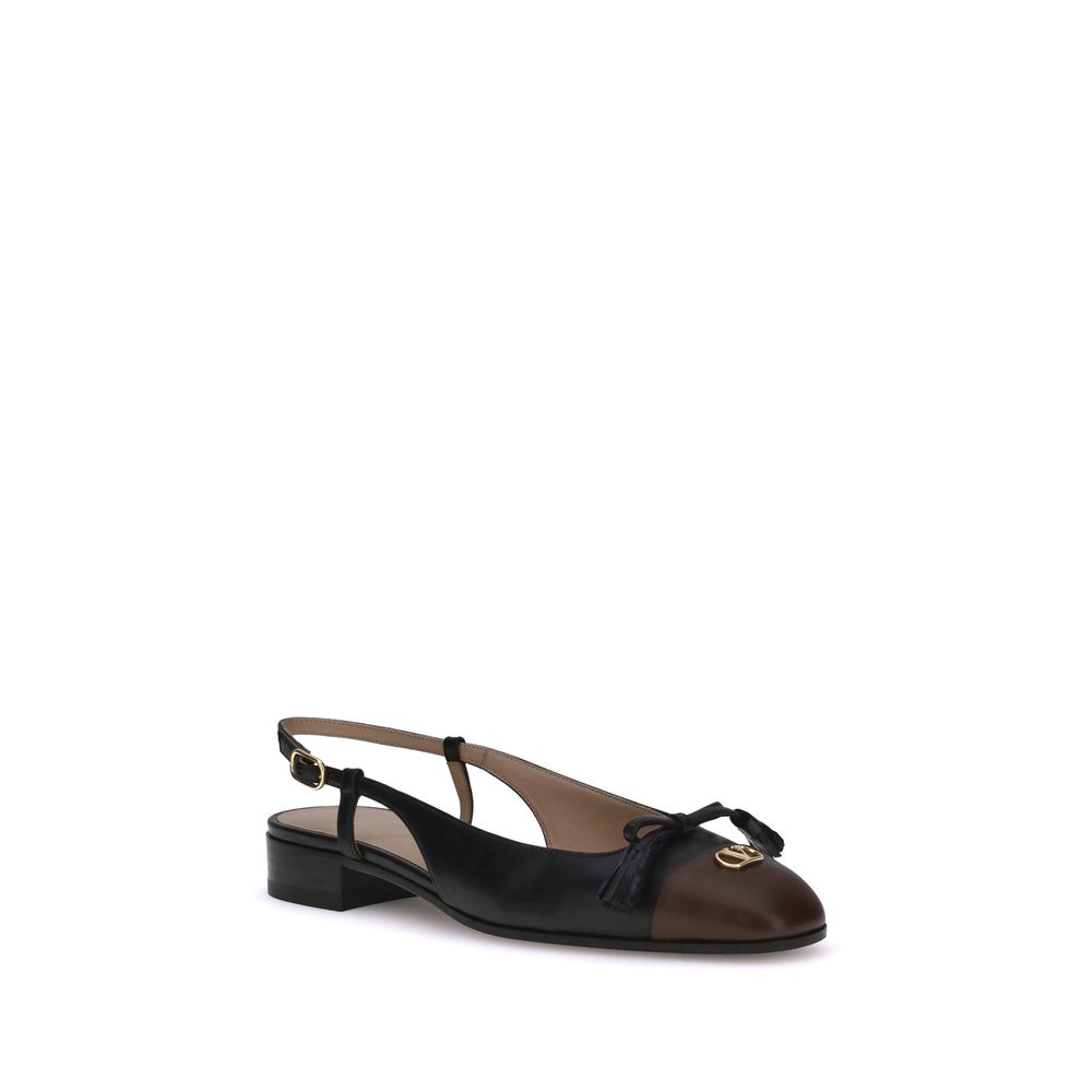 Valentino Garavani Valet Du Roi Ballerinas
