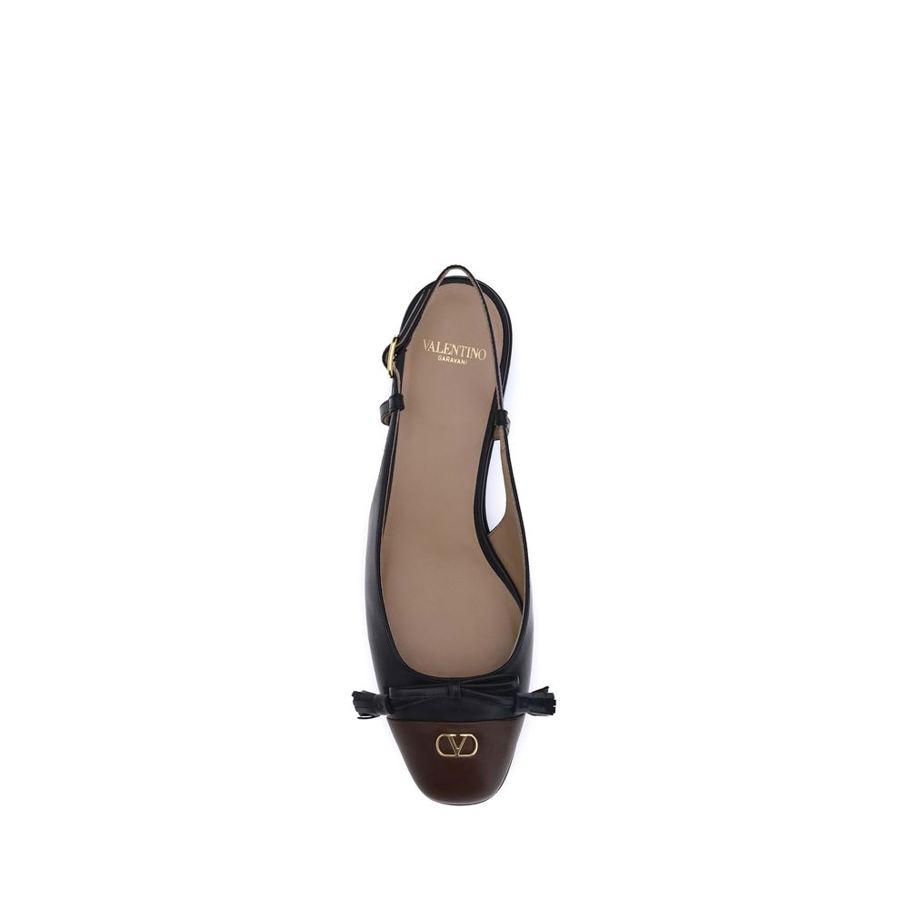 Valentino Garavani Valet Du Roi Ballerinas