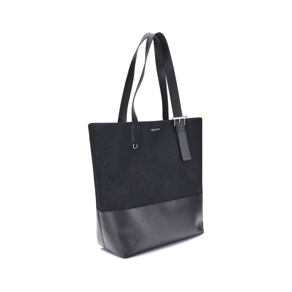 Alexander McQueen Canvas Tote Bag LUNESCAPE