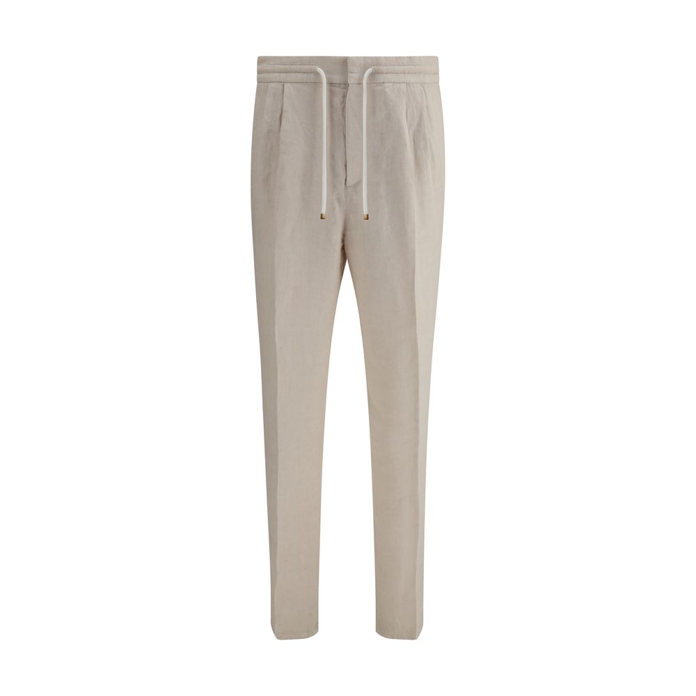 Brunello Cucinelli Linen Pants LUNESCAPE