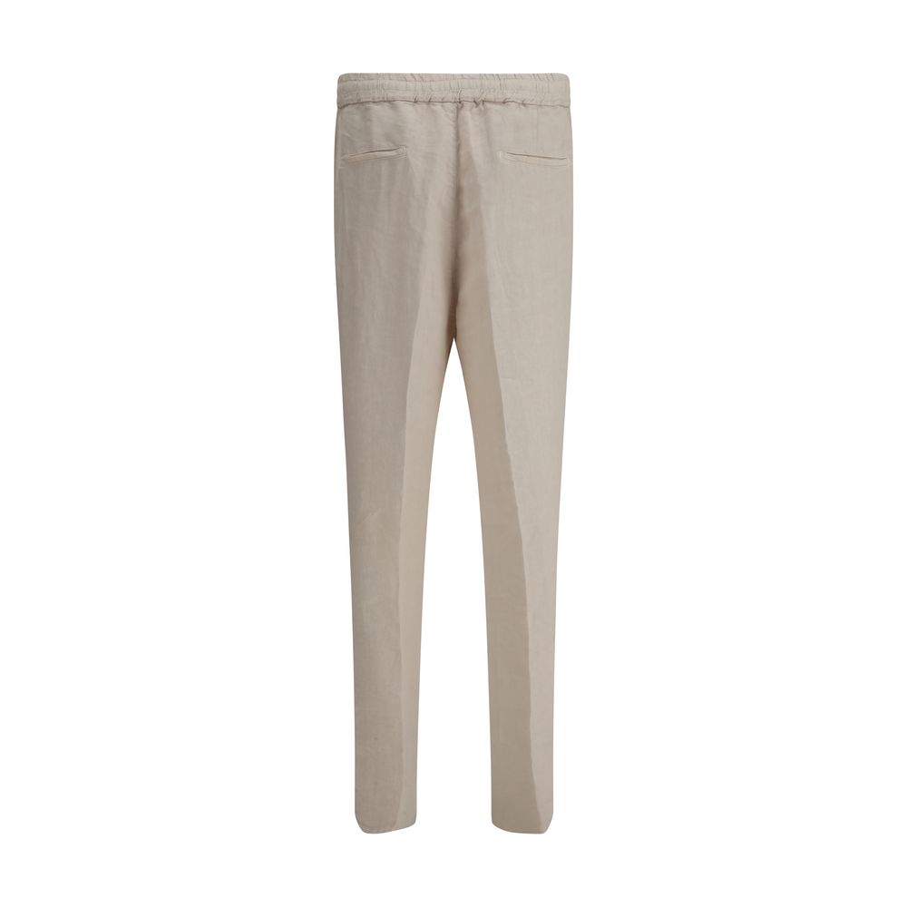 Brunello Cucinelli Linen Pants LUNESCAPE
