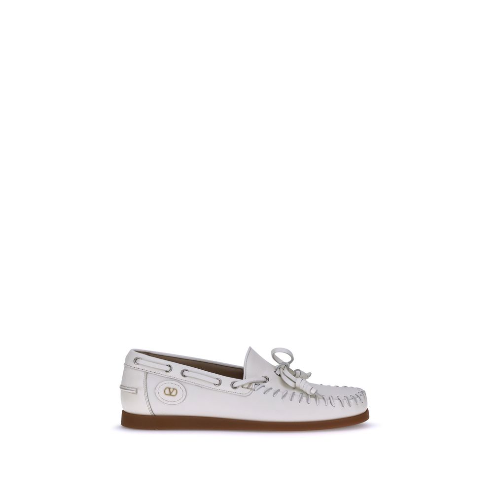 Valentino Garavani Palm Avenue Boat Loafers LUNESCAPE