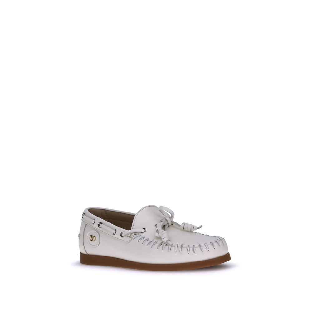 Valentino Garavani Palm Avenue Boat Loafers LUNESCAPE