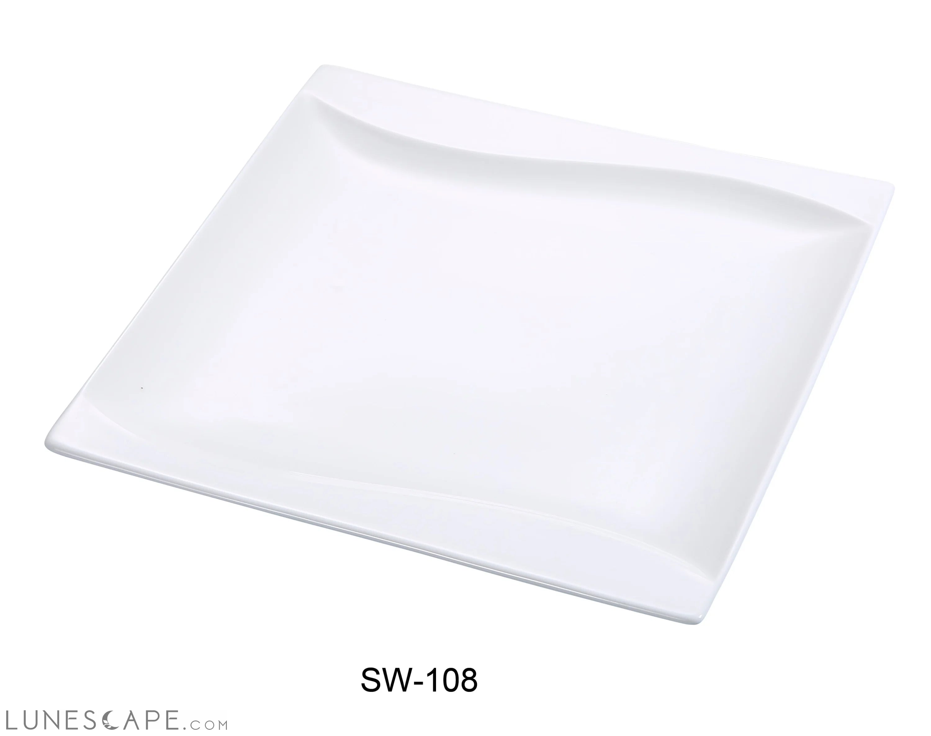 8" Square Salad Plate LUNESCAPE