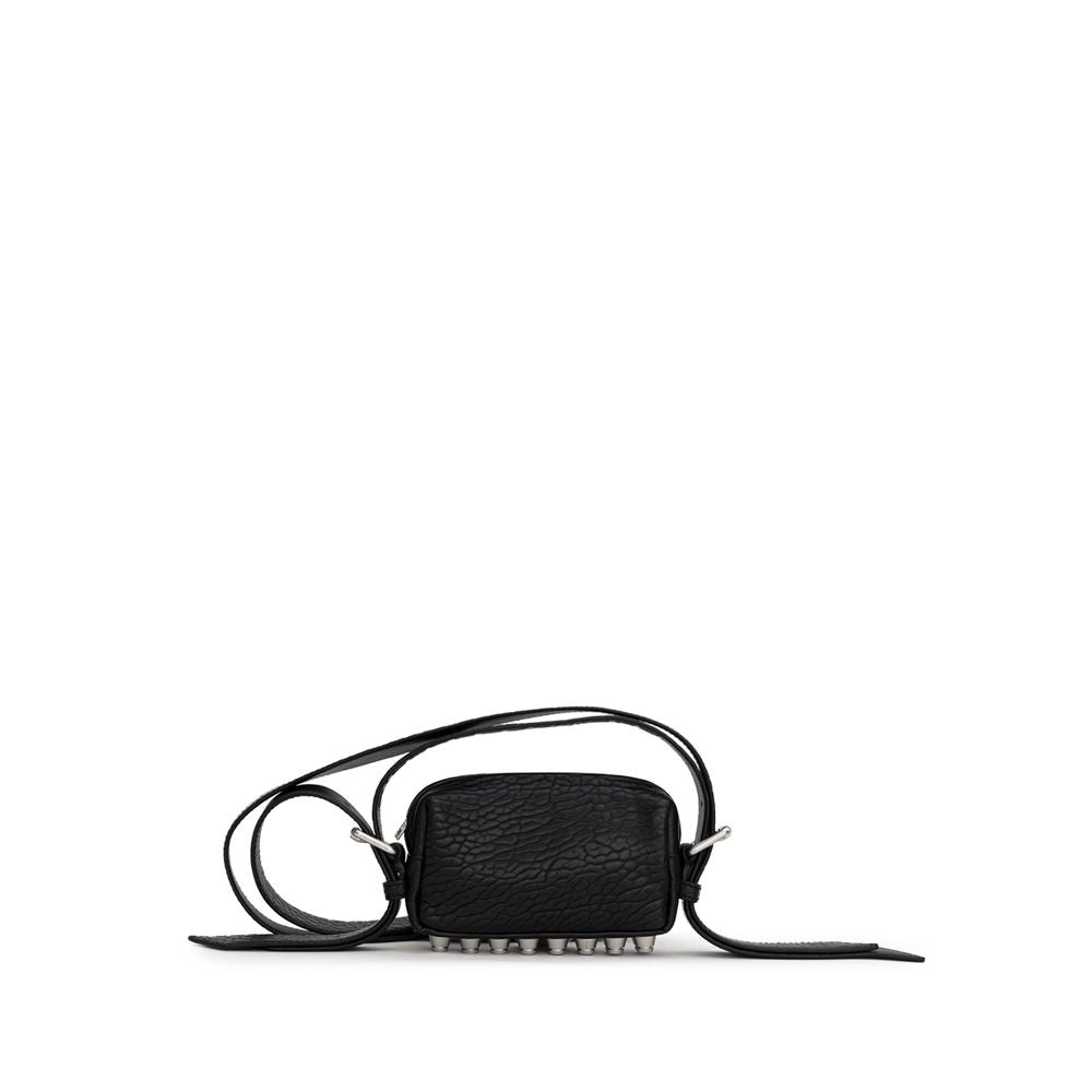Alexander Wang Black Leather Shoulder Bag LUNESCAPE