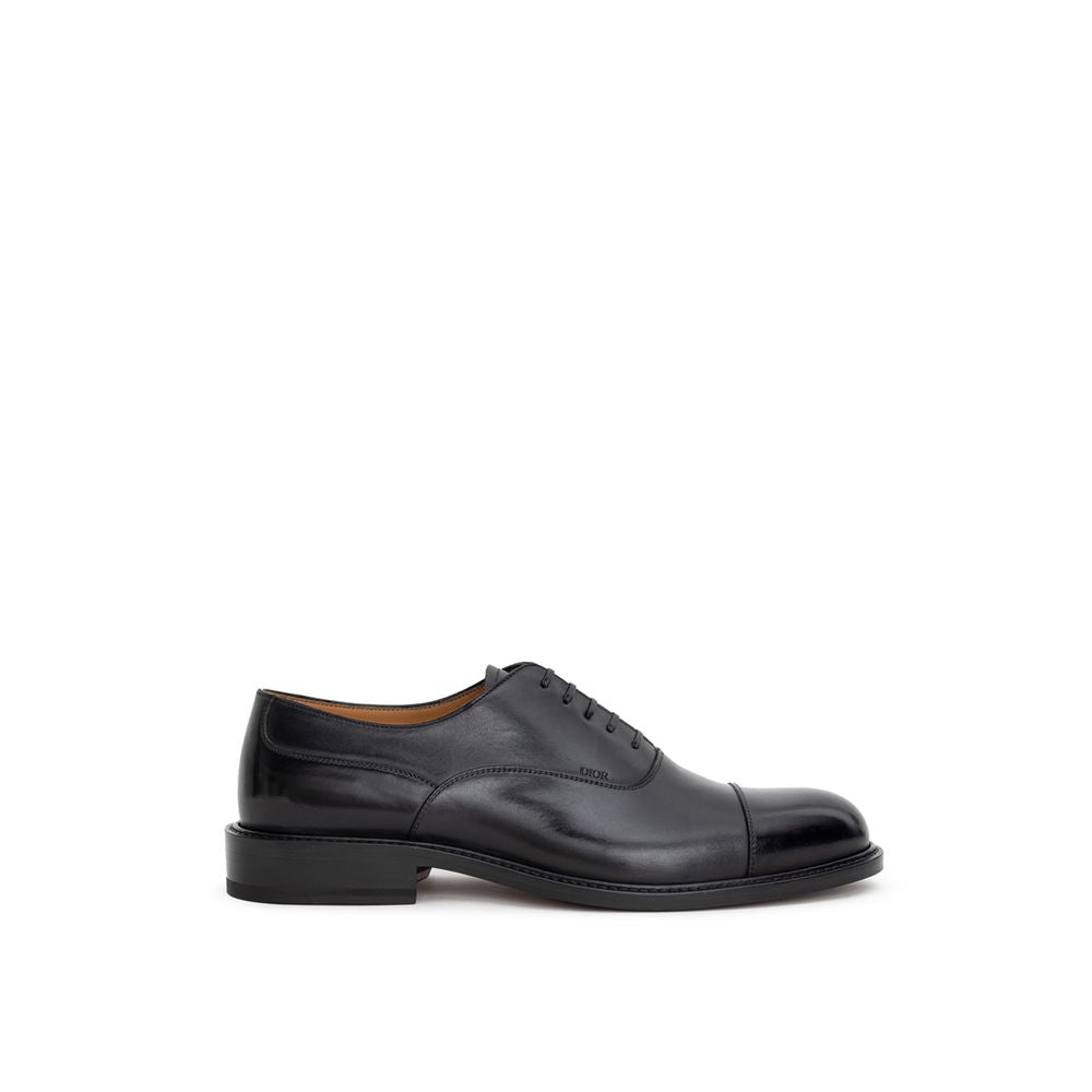 Dior Black Leather Derby Shoe LUNESCAPE