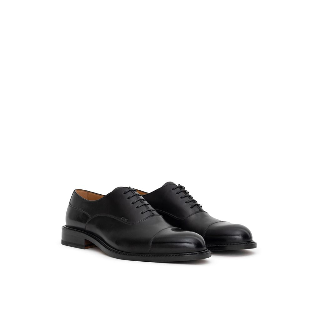 Dior Black Leather Derby Shoe LUNESCAPE