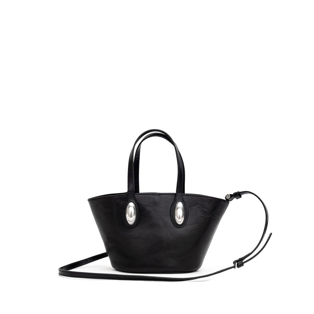 Alexander Wang Black Leather Shoulder Bag LUNESCAPE