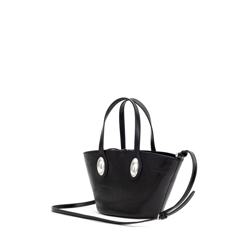 Alexander Wang Black Leather Shoulder Bag LUNESCAPE