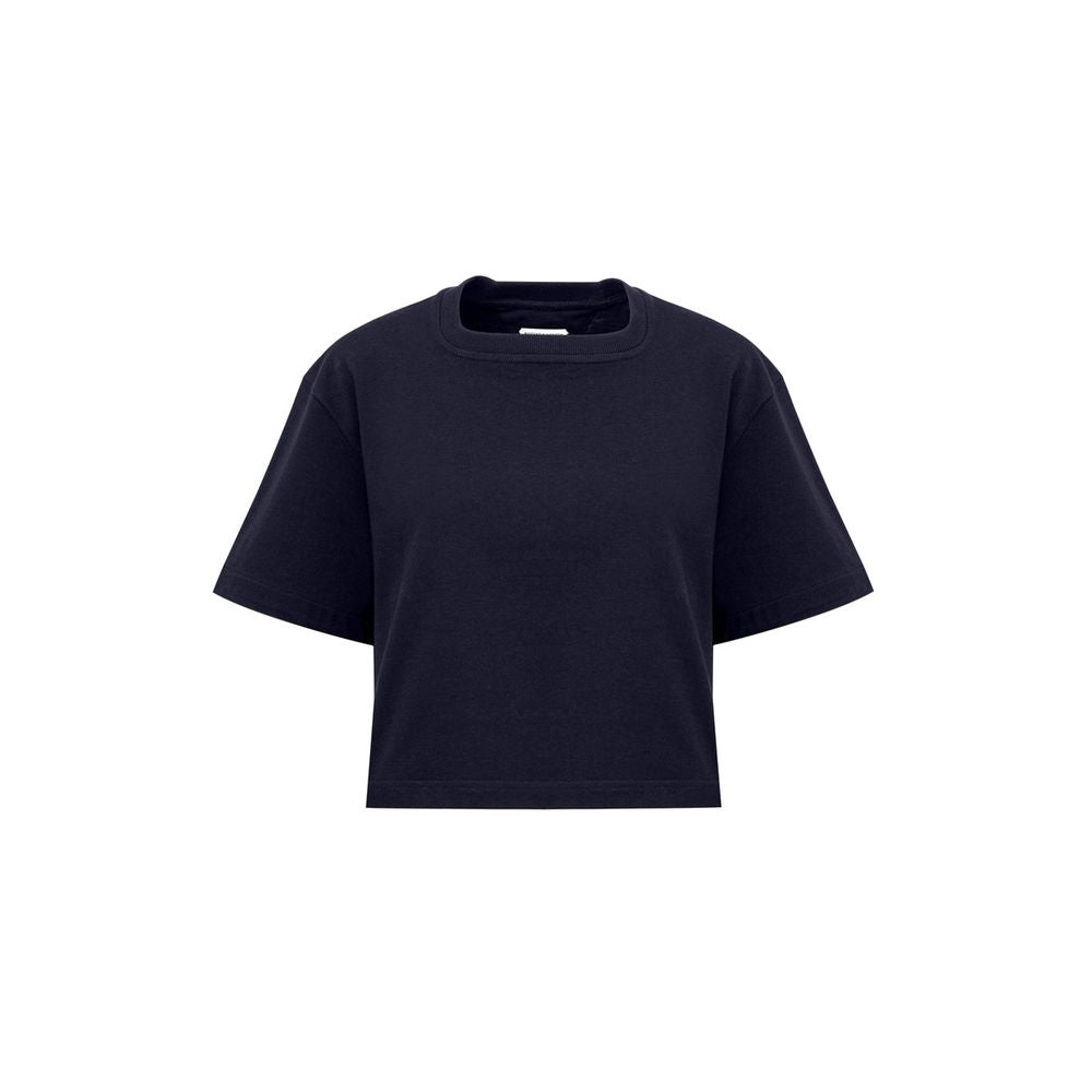 Bottega Veneta Blue Cotton T-Shirt LUNESCAPE