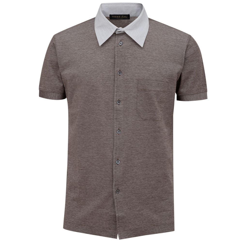 Corneliani Bicolor Cotton Shortsleeve LUNESCAPE