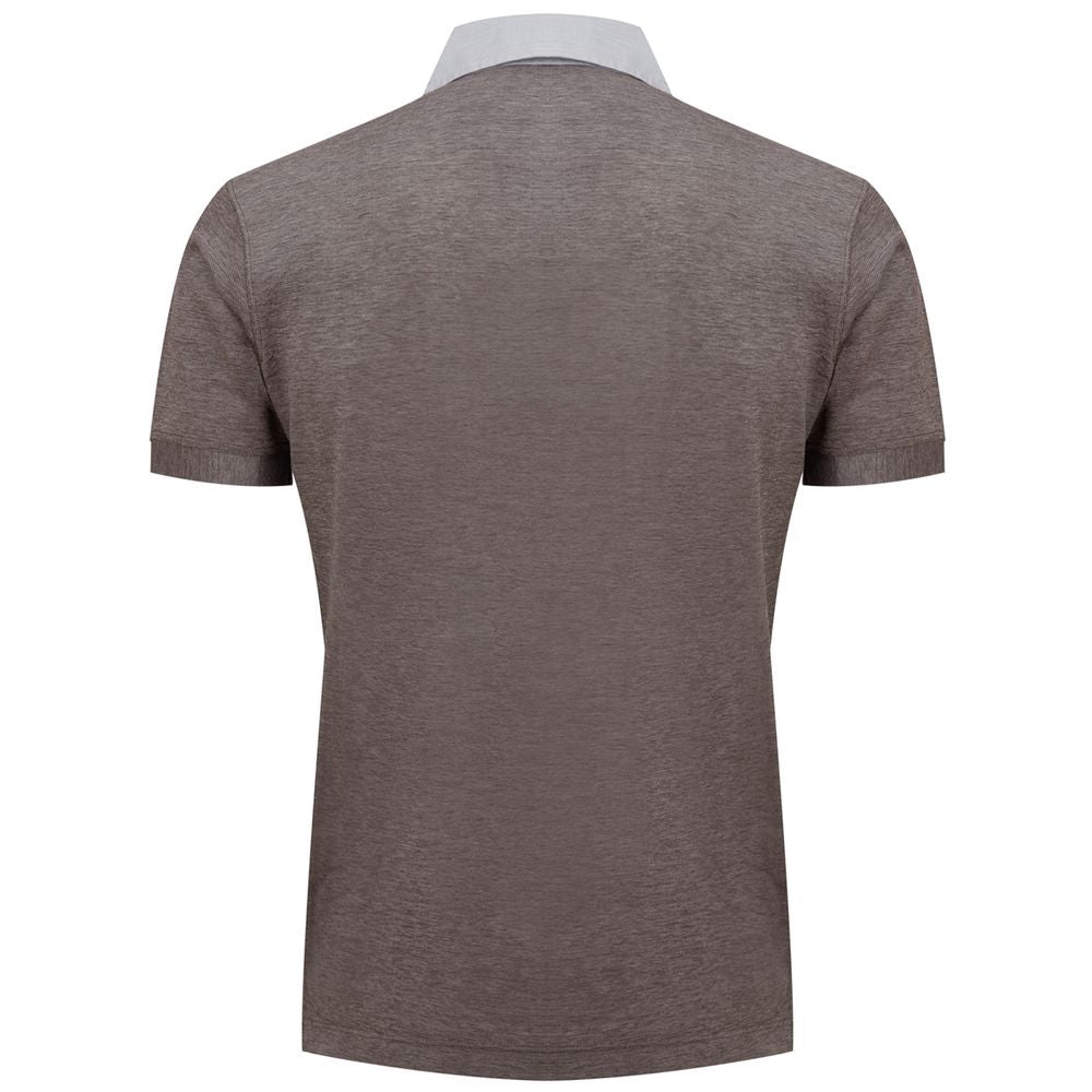 Corneliani Bicolor Cotton Shortsleeve LUNESCAPE