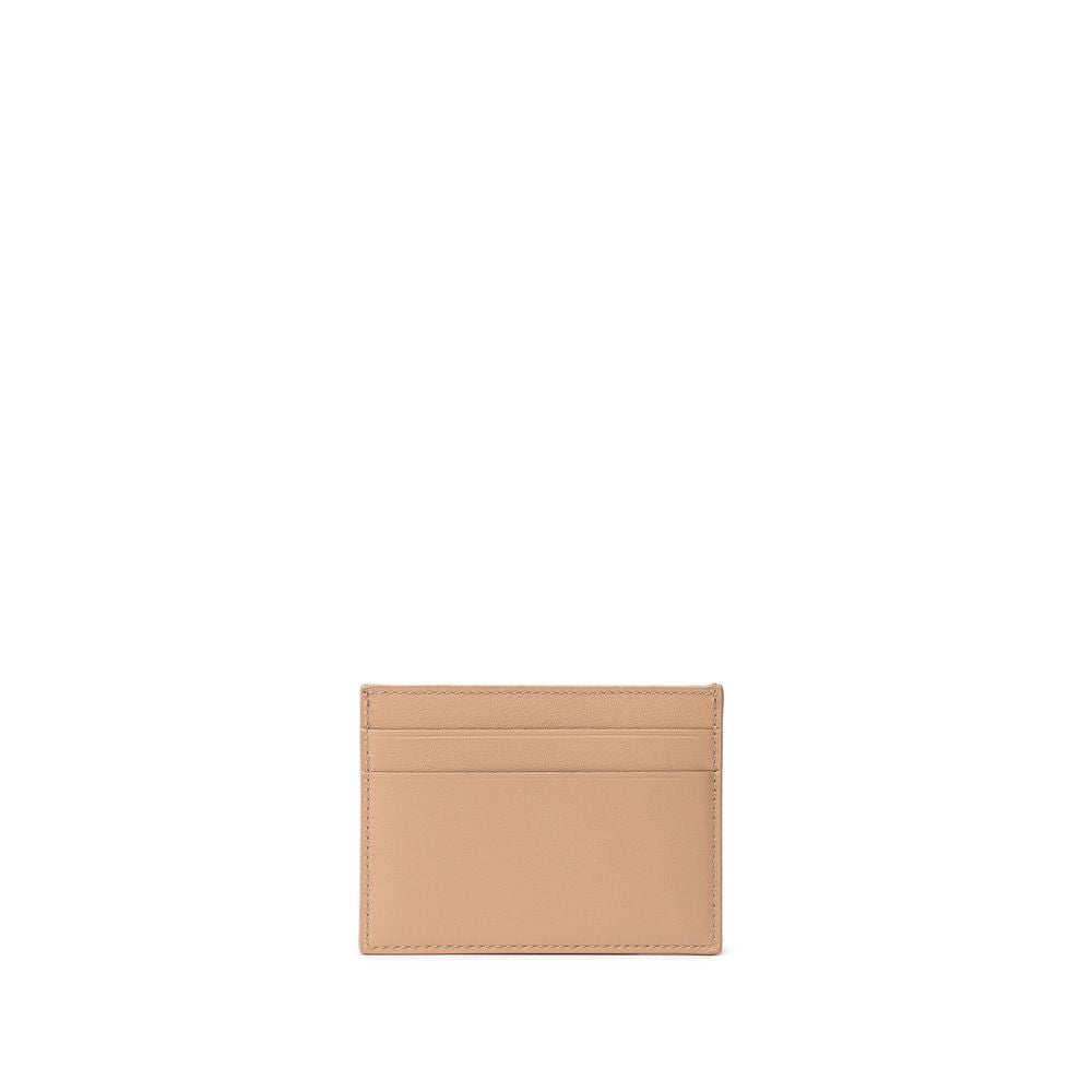 Balenciaga Beige Leather Cardholder LUNESCAPE