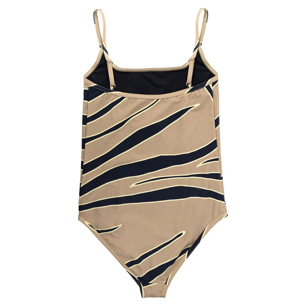 Bottega Veneta Beige One-Piece Swimsuit LUNESCAPE