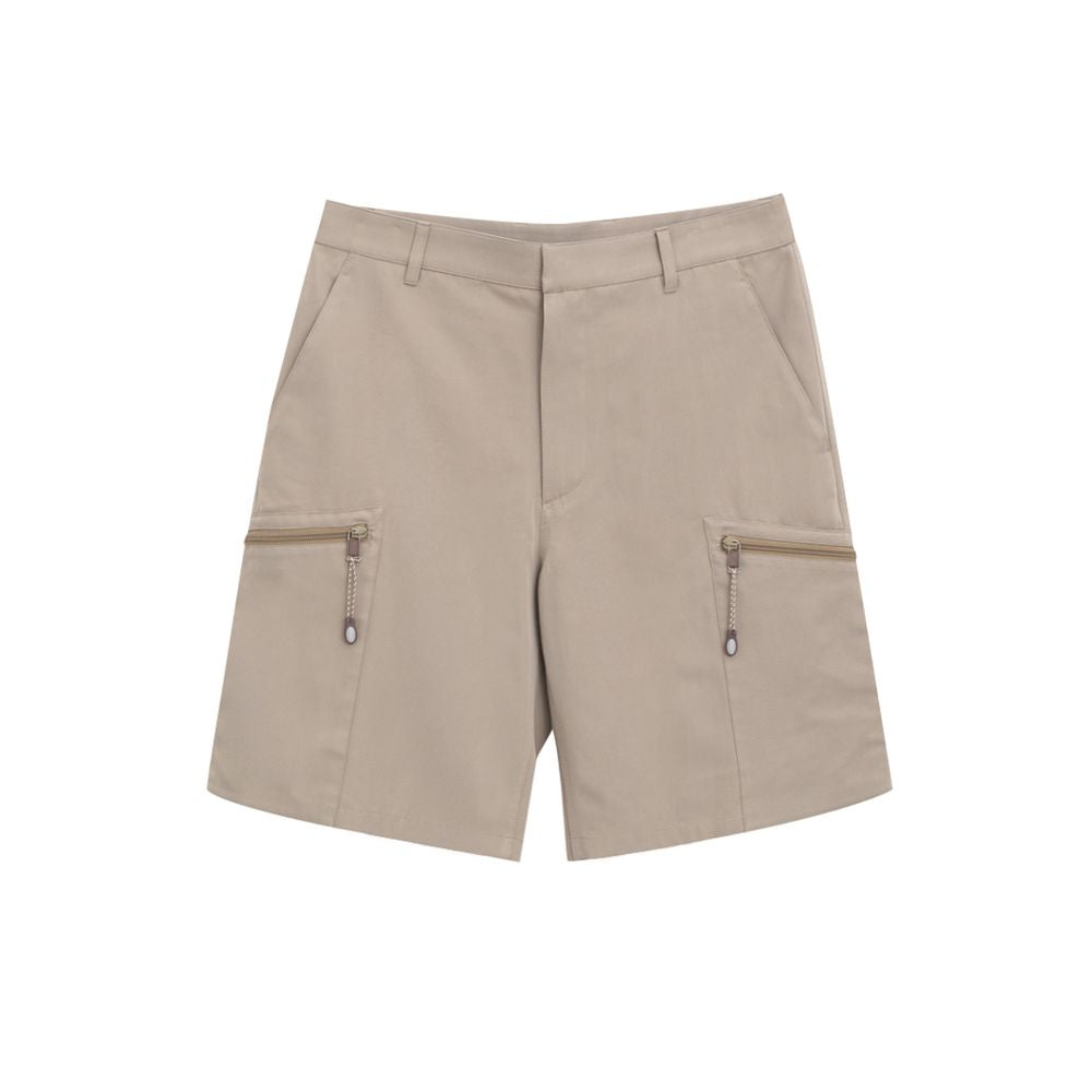 Dior Beige Cotton Cargo Short LUNESCAPE