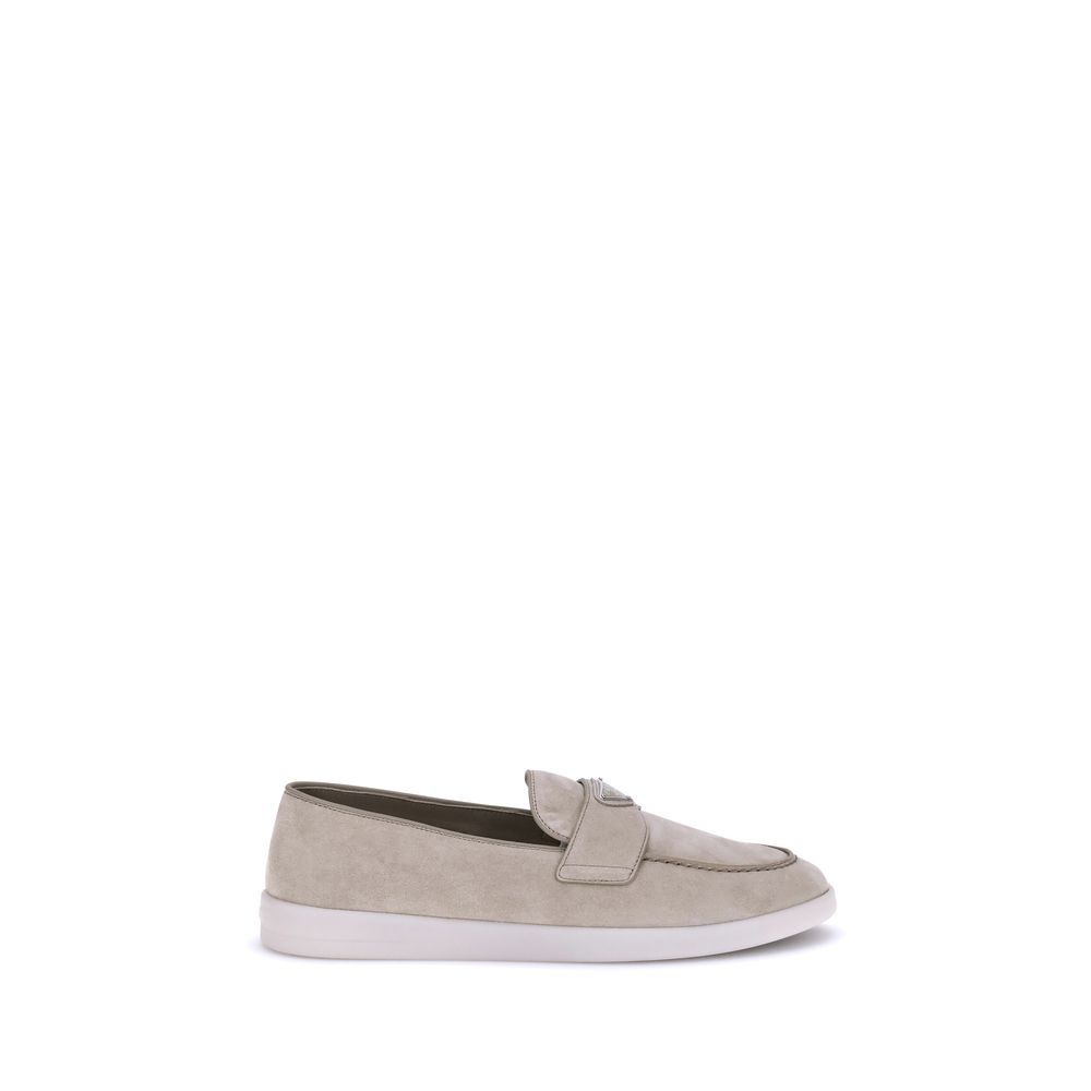 Prada Suede Loafers LUNESCAPE