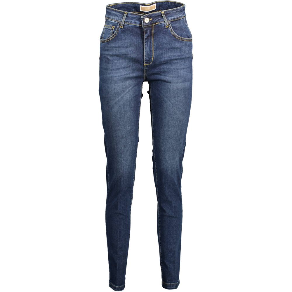 Kocca Blue Cotton Skinny Jean LUNESCAPE