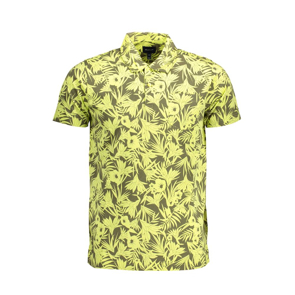 Gant Yellow Cotton Mens Polo Shirt