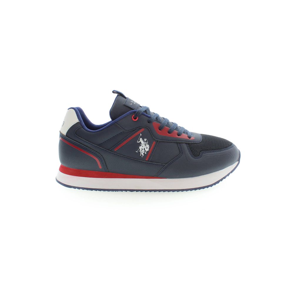 U.S. POLO ASSN. Blue Polyester Sneaker LUNESCAPE