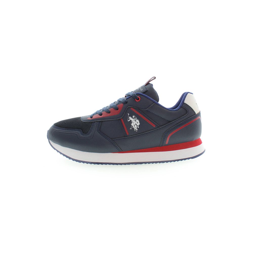 U.S. POLO ASSN. Blue Polyester Sneaker LUNESCAPE