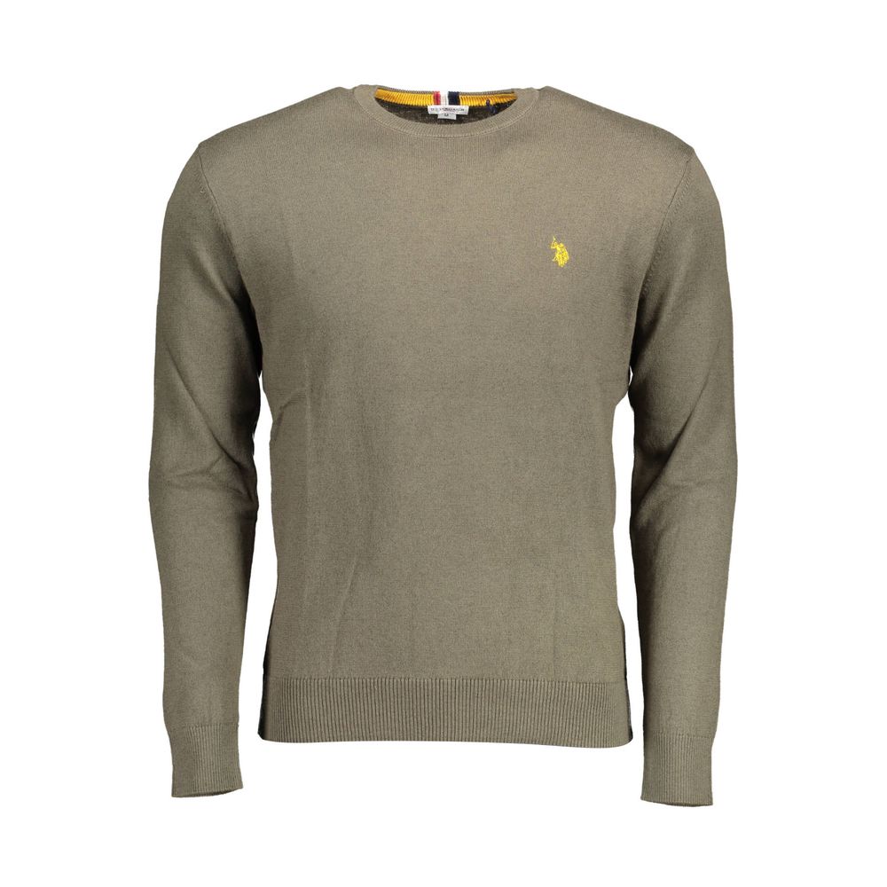 U.S. POLO ASSN. Green Cotton Men's Shirt