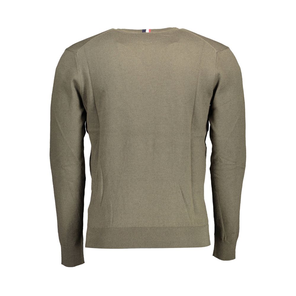 U.S. POLO ASSN. Green Cotton Men's Shirt