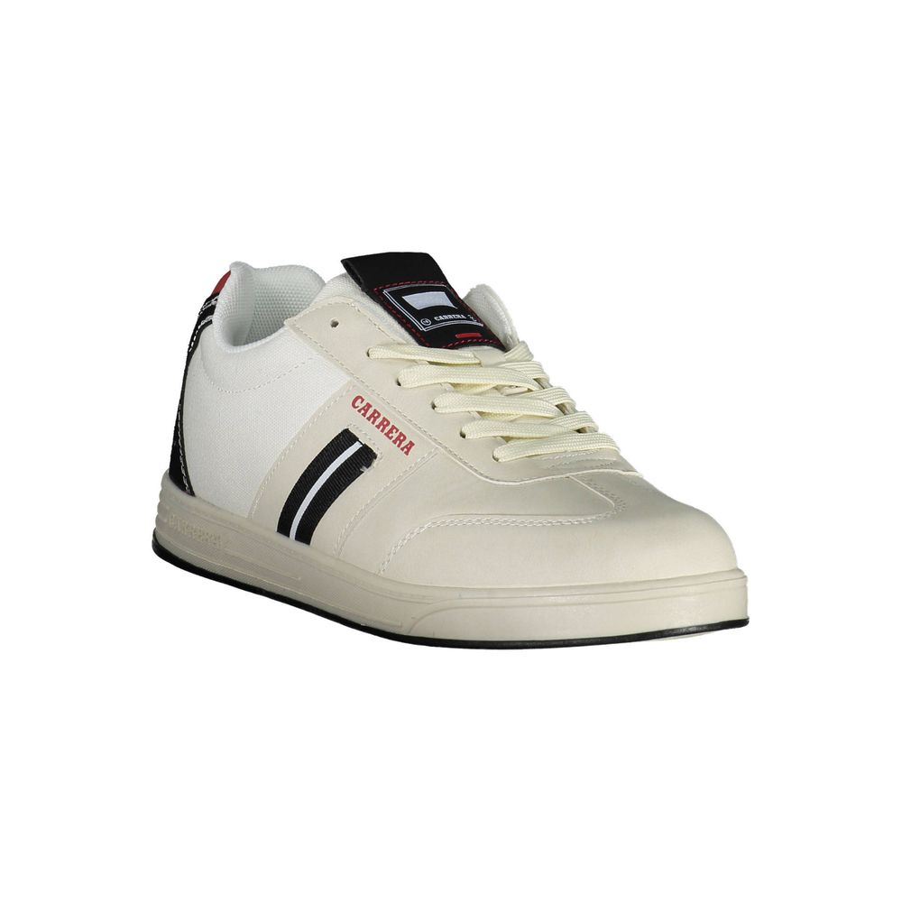 Carrera White Polyester Sneaker LUNESCAPE