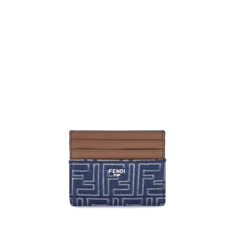 Fendi Denim Card Holder LUNESCAPE