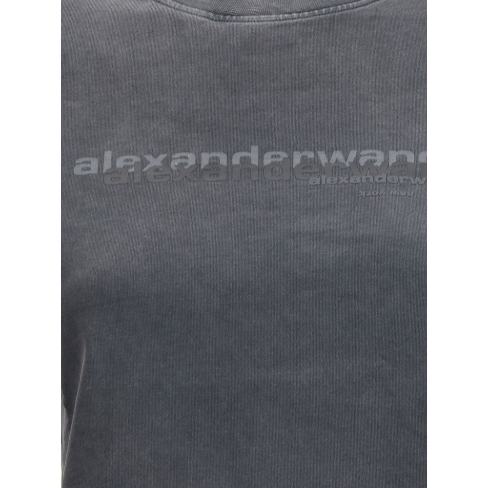 Alexander Wang Cropped T-Shirt LUNESCAPE
