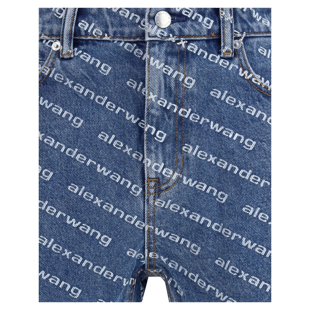 Alexander Wang Bite denim Shorts LUNESCAPE