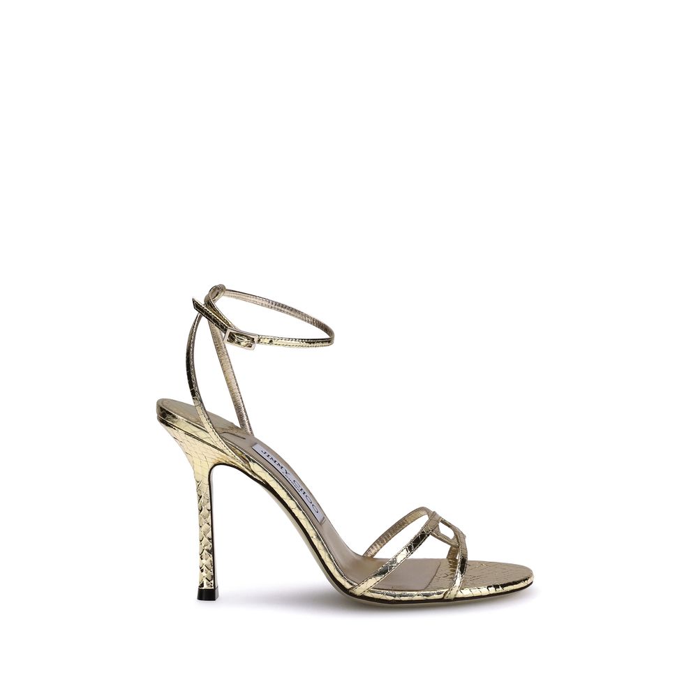 Jimmy Choo Leo100 Sandals LUNESCAPE
