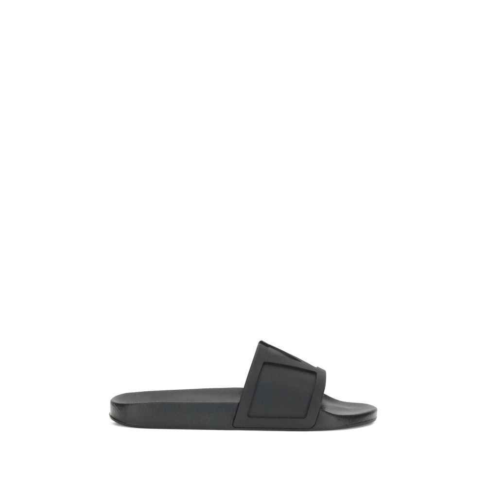 Valentino Garavani Rubber Slides LUNESCAPE