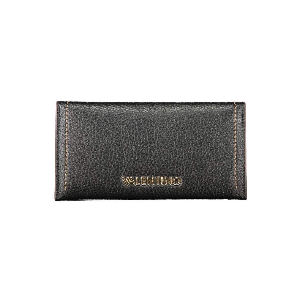 Mario Valentino Black Polyethylene Women Wallet LUNESCAPE