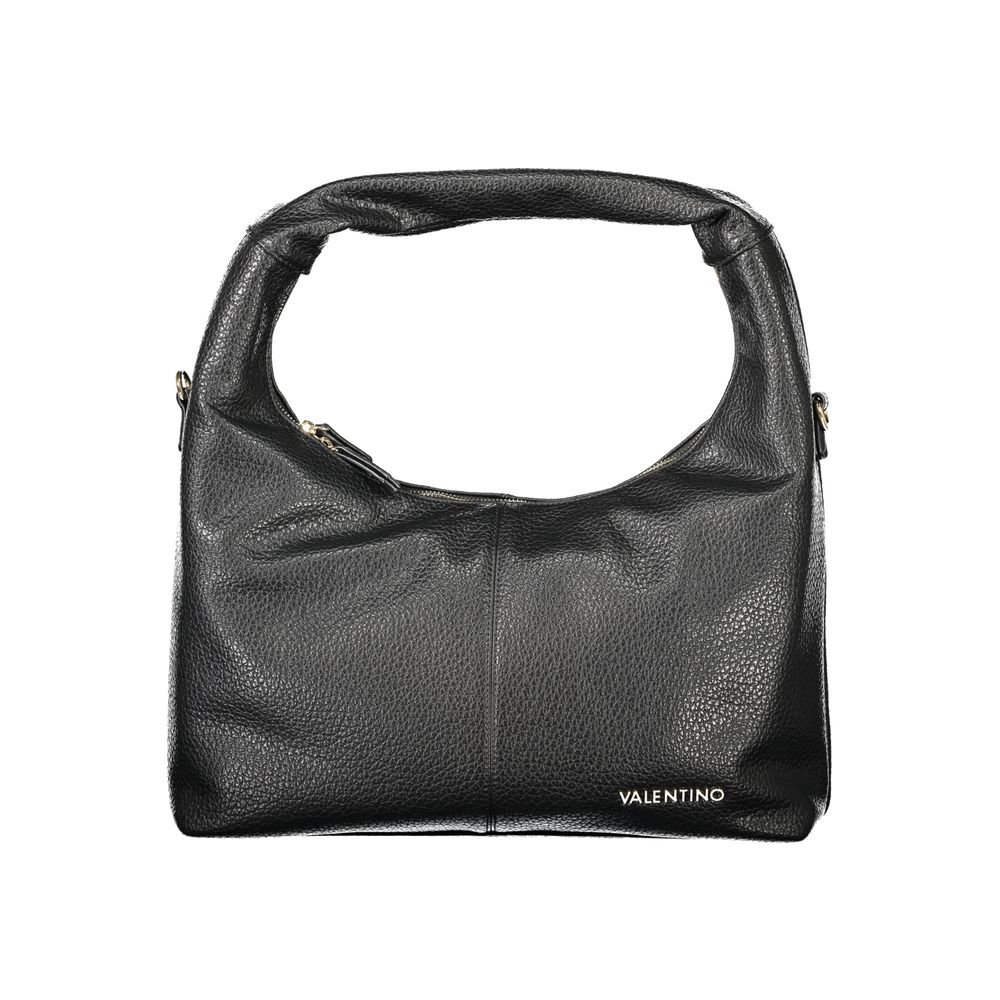 Mario Valentino Black Polyurethane Women's Bag