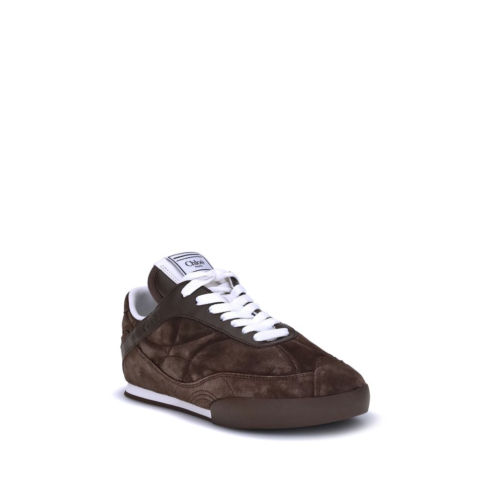 Chloé Suede Kick Sneakers LUNESCAPE