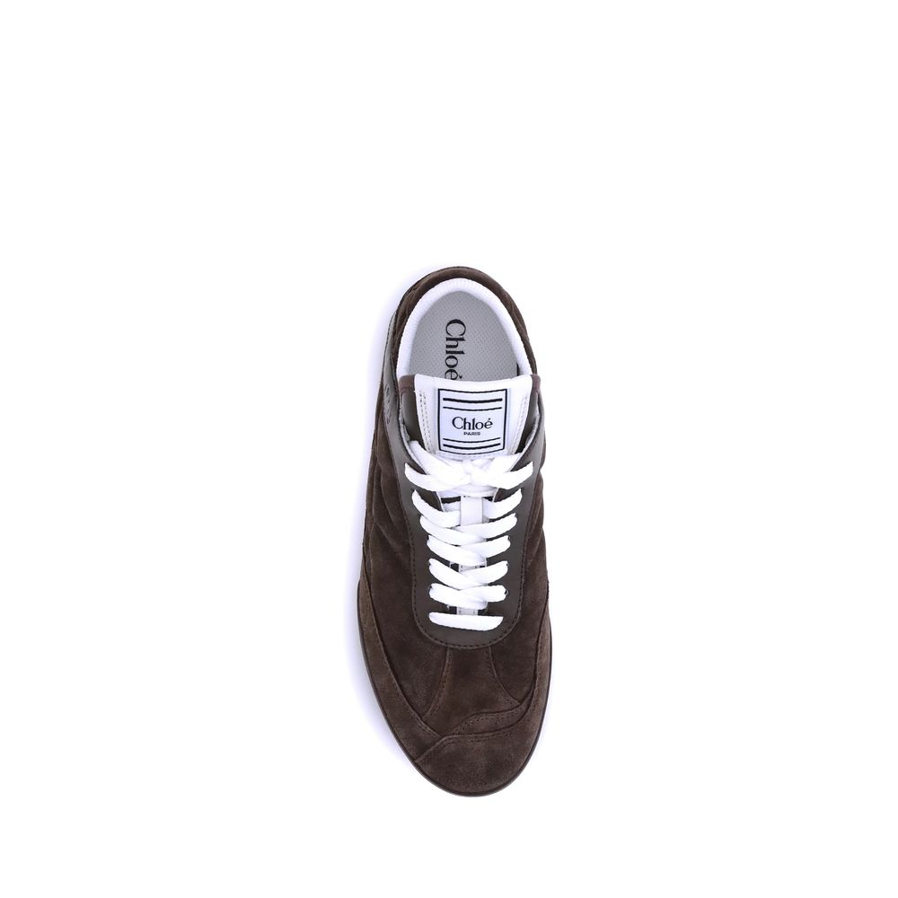 Chloé Suede Kick Sneakers LUNESCAPE