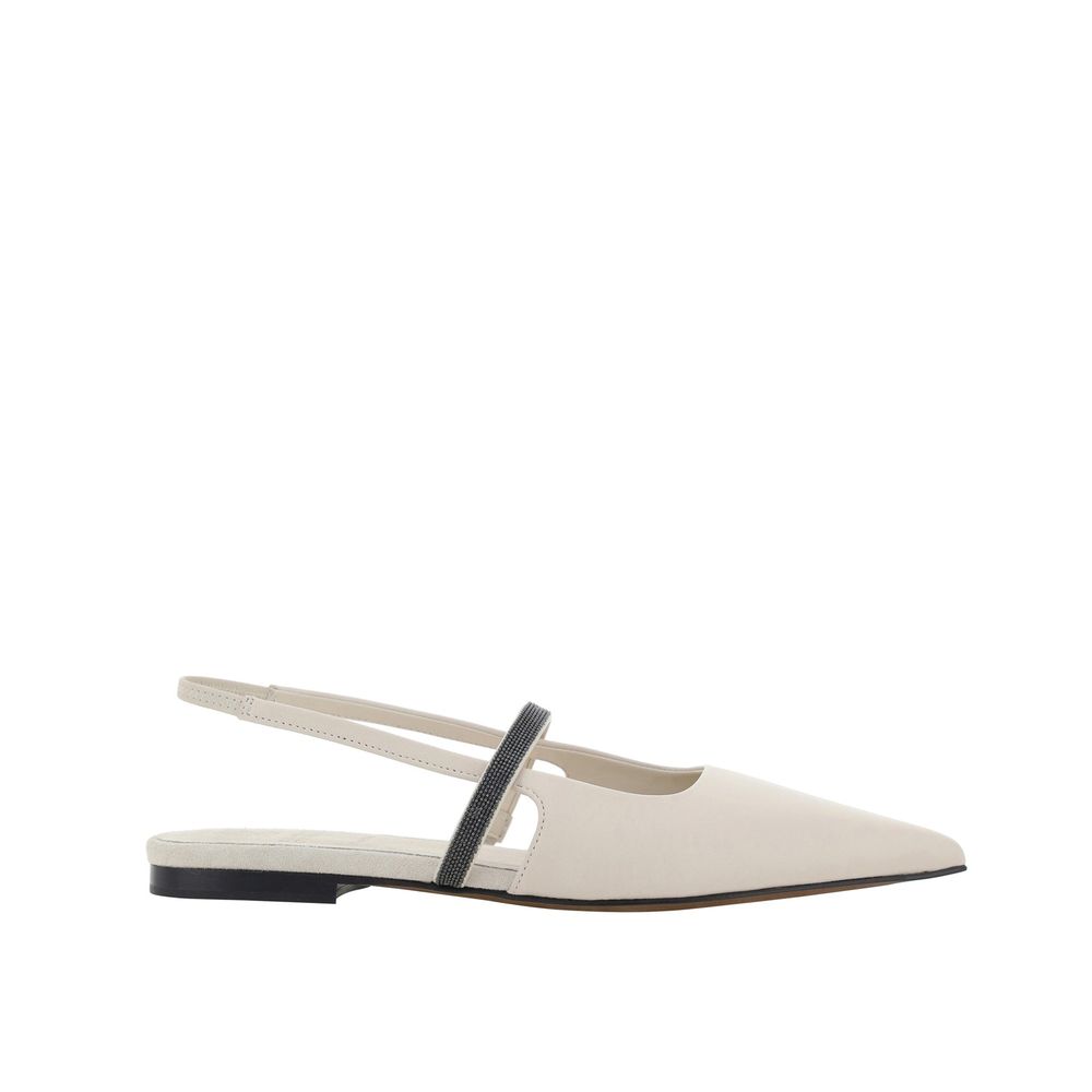 Brunello Cucinelli Slingback Flats LUNESCAPE