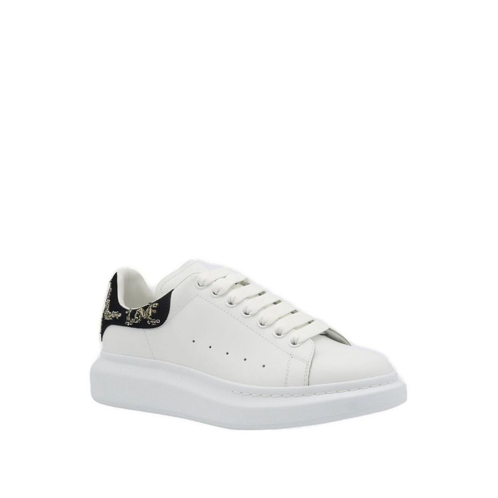 Alexander McQueen Oversized Leather Sneakers LUNESCAPE