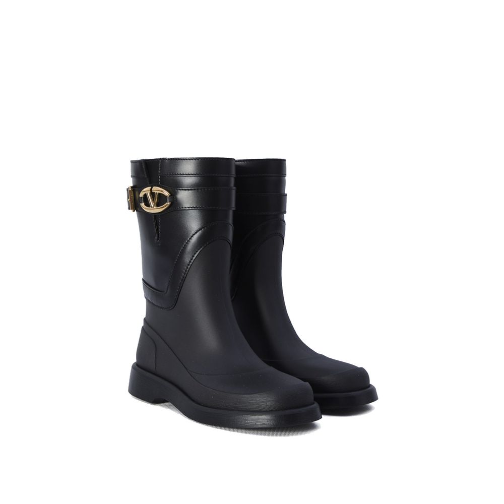 Valentino Garavani VLogo The Bold Edition Rain Boots LUNESCAPE