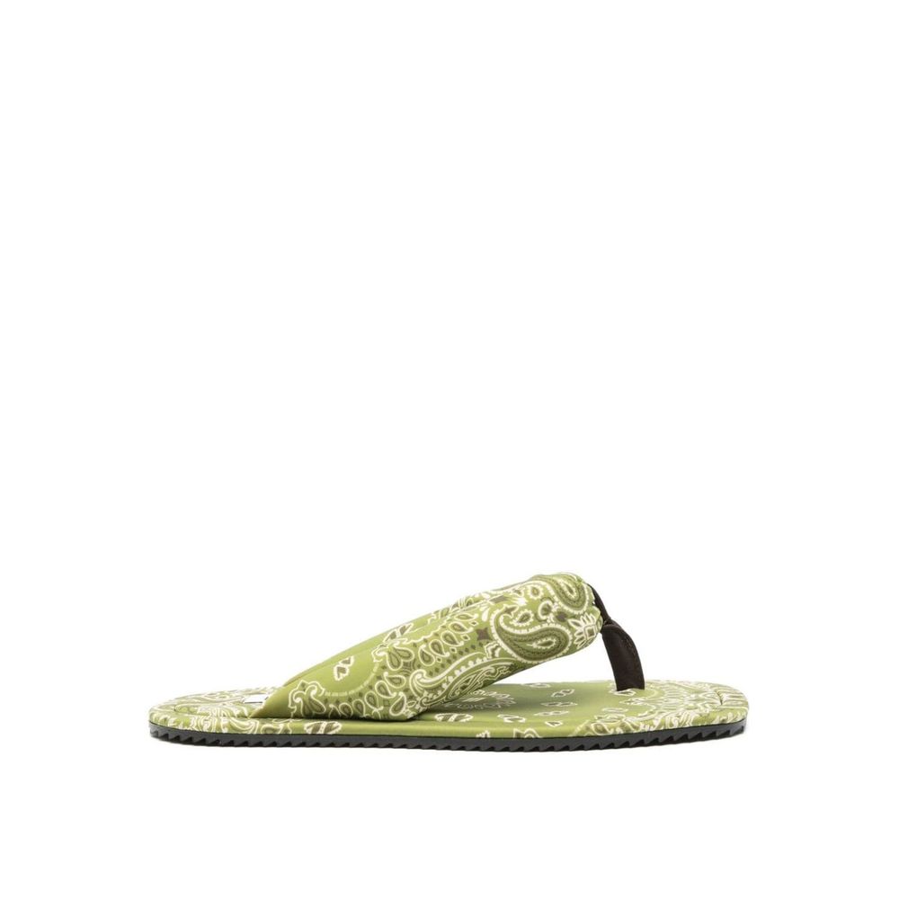 The Attico Green Bandana Indie Flip Flop LUNESCAPE