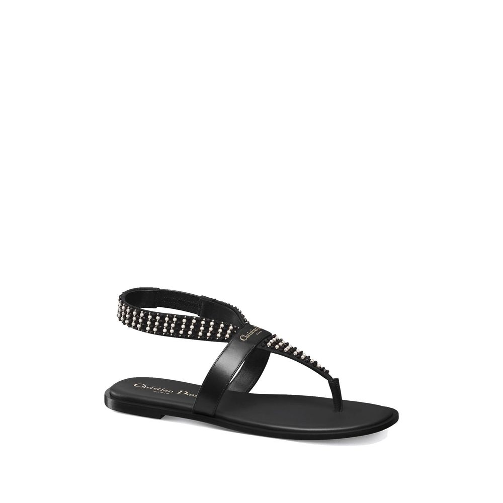 Dior Eclat Thong Slingback Flat Sandal LUNESCAPE