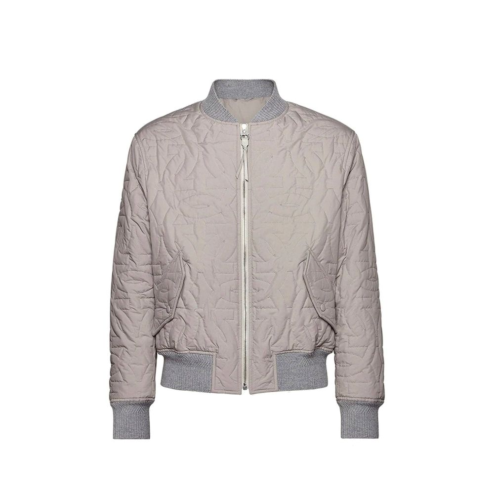 Salvatore Ferragamo Quilted Bomber Jacket LUNESCAPE