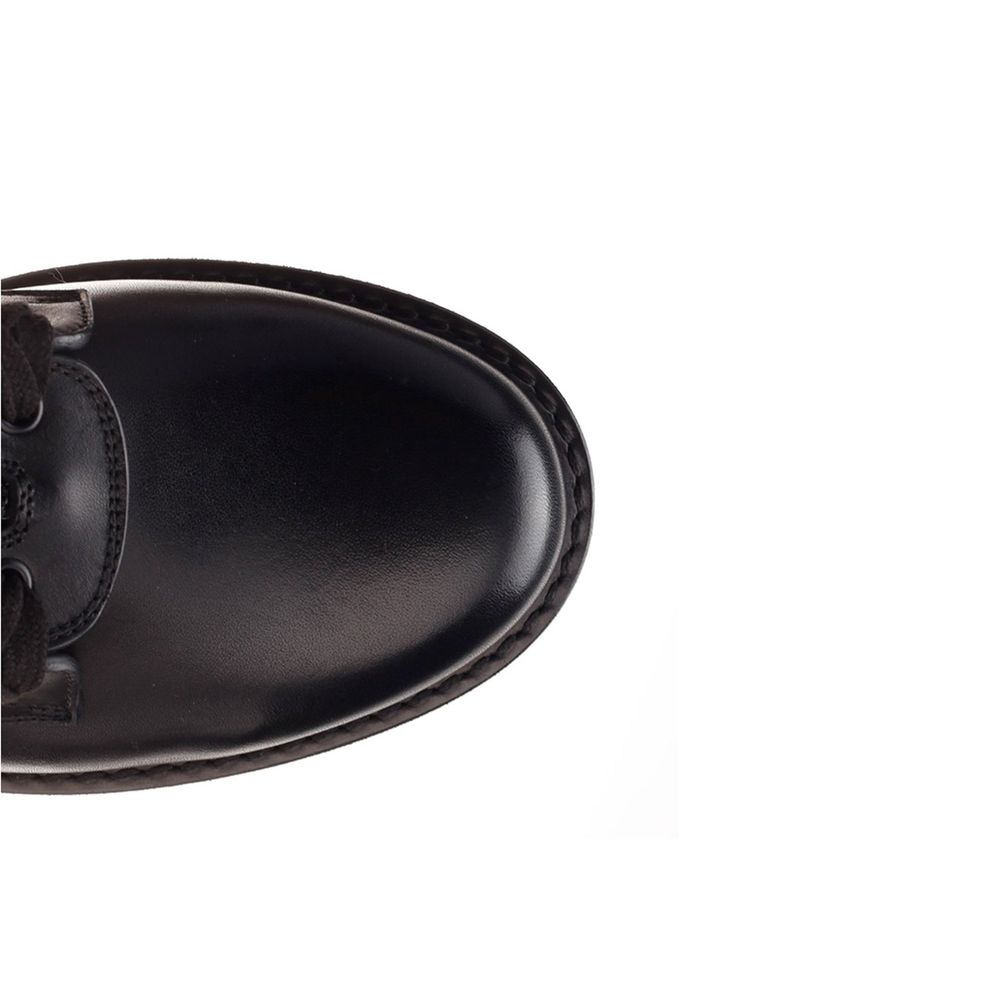 Valentino Garavani Combat Leather Boots LUNESCAPE