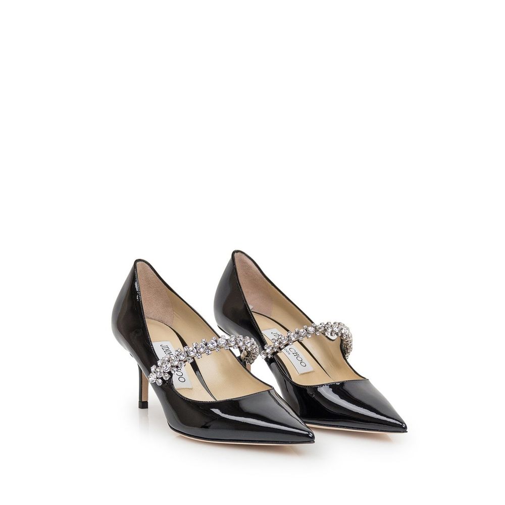 Jimmy Choo Crystal Leather Mary Jane Pump LUNESCAPE