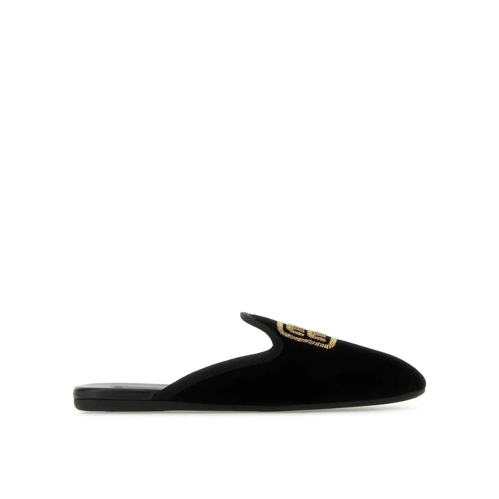 Miu Miu Logo Embroidered Slip-On Mules LUNESCAPE