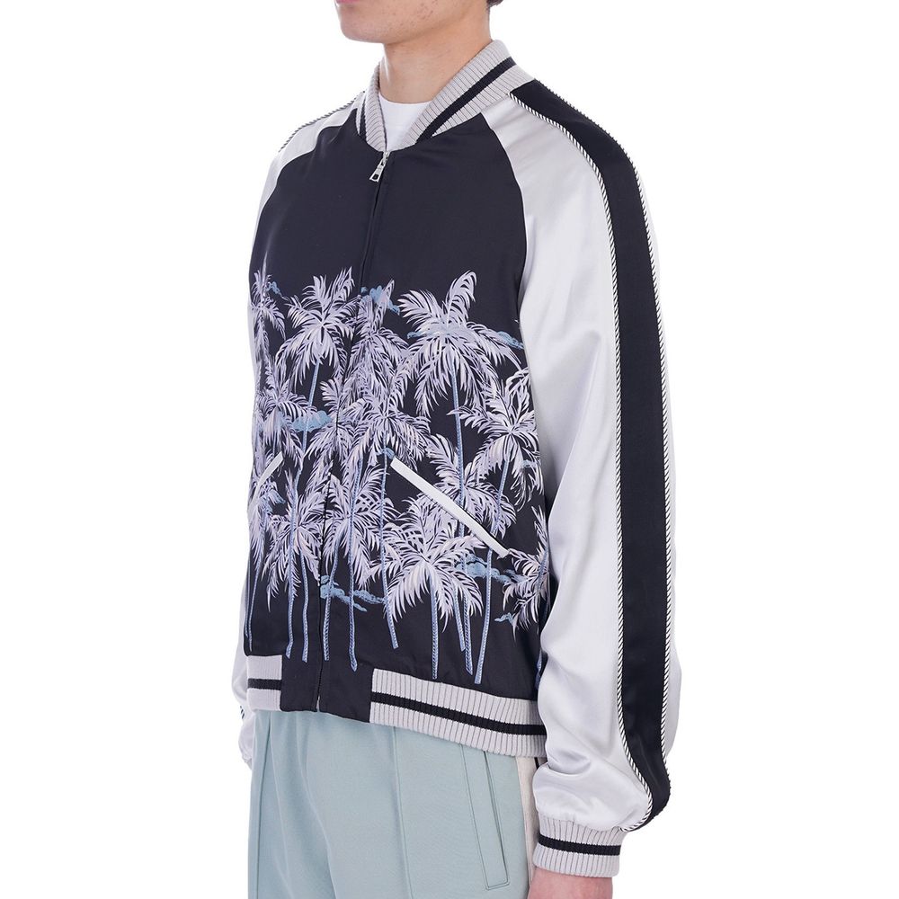 Palm Angels Casual Printed Bomber LUNESCAPE
