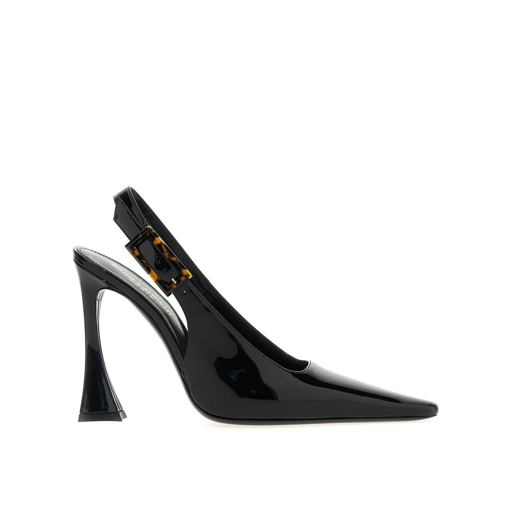Saint Laurent 'Dune' Leather Slingback Stiletto Heel Pumps LUNESCAPE